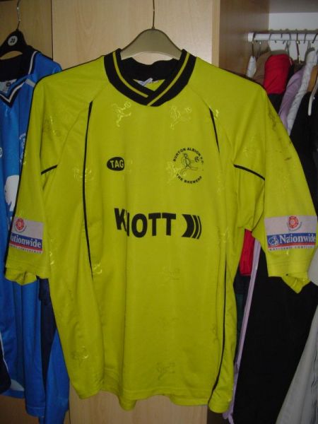 maglia burton albion fc 2002-2004 prima divisa outlet