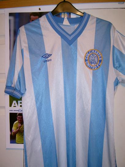 maglia colchester united 1987-1988 prima divisa outlet