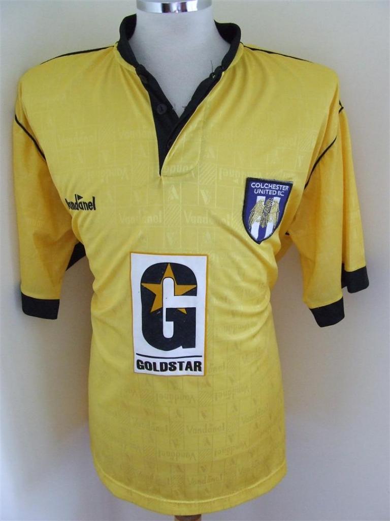 maglia colchester united 1996-1997 poco prezzo seconda divisa