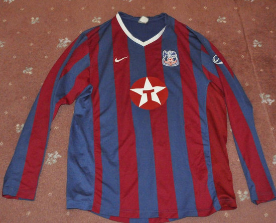maglia crystal palace 2010-2011 speciale personalizza