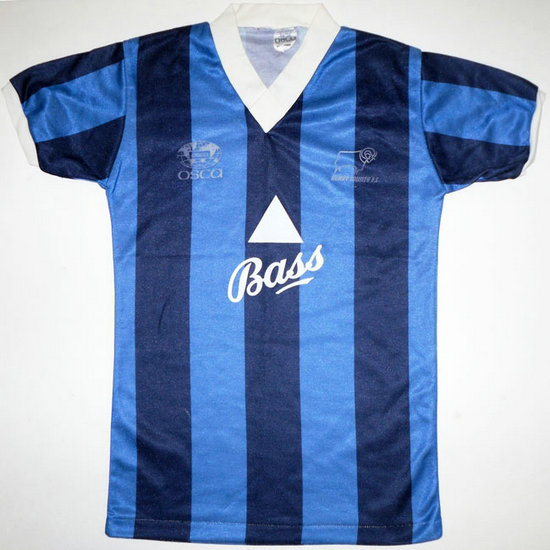 maglia derby county 1985-1986 seconda divisa personalizza