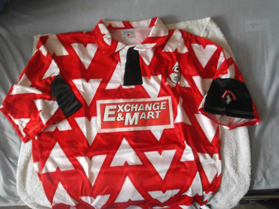 maglia di afc bournemouth 1992-1993 prima divisa personalizza