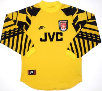 maglia di arsenal 1995-1997 portiere personalizza