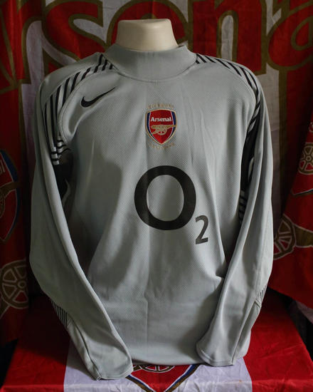 maglia di arsenal 2005-2006 portiere personalizza