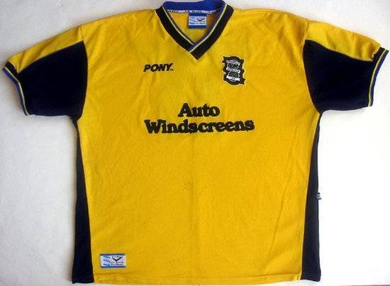 maglia di birmingham city 1997-1998 a poco prezzo seconda divisa