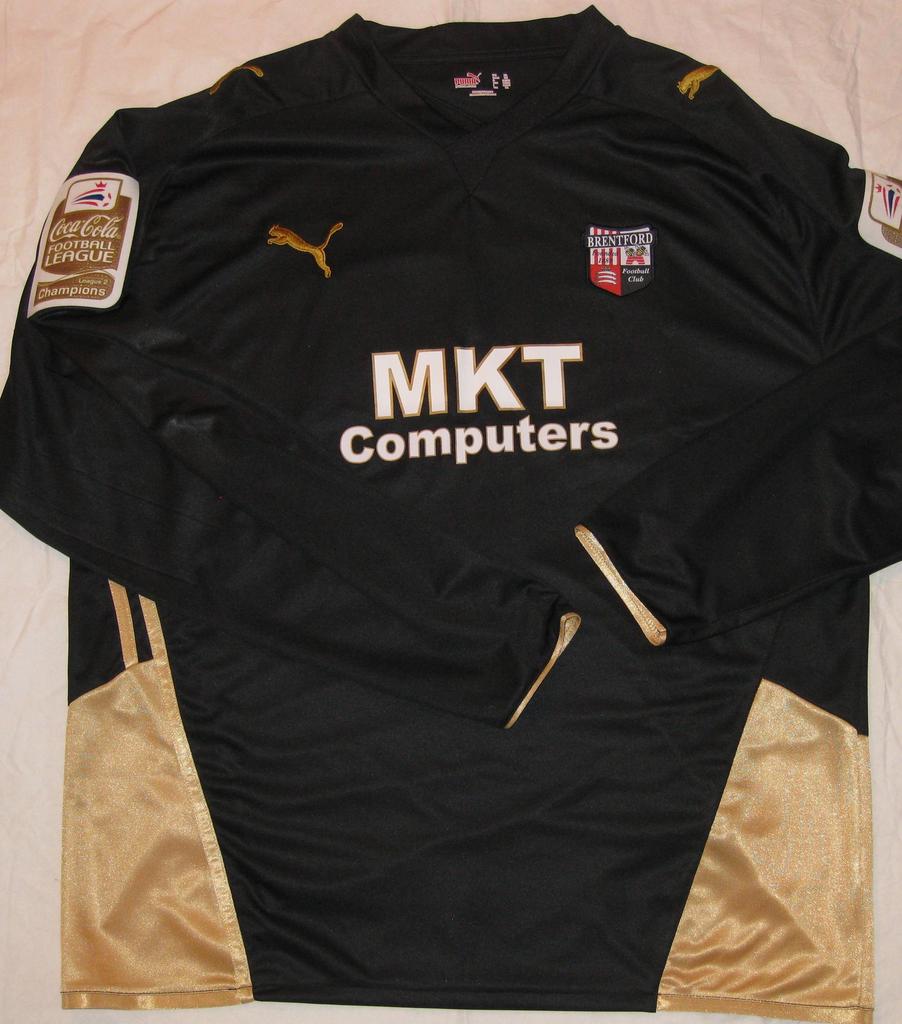 maglia di brentford fc 2009-2010 seconda divisa personalizza