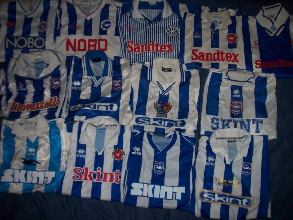 maglia di brighton & hove 1988-2008 a poco prezzo prima divisa