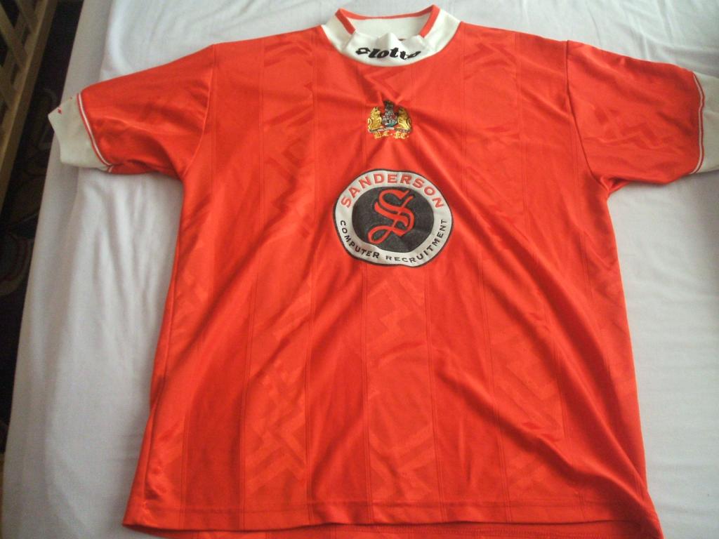 maglia di bristol city 1997-1998 prima divisa personalizza