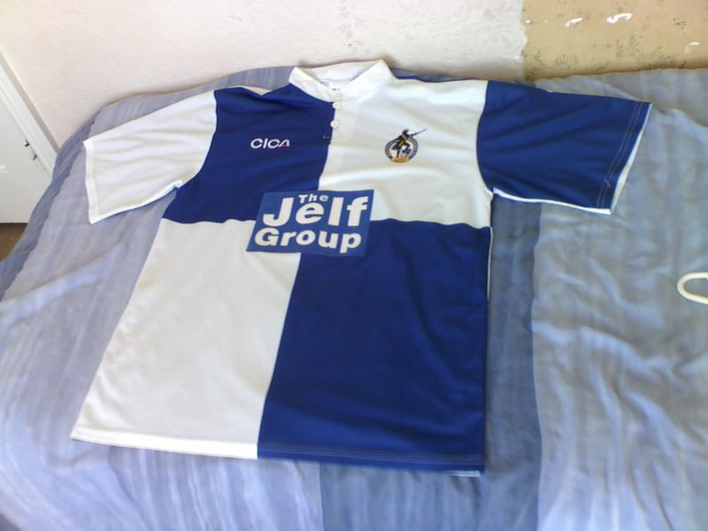 maglia di bristol rovers fc 1997-1998 prima divisa personalizza