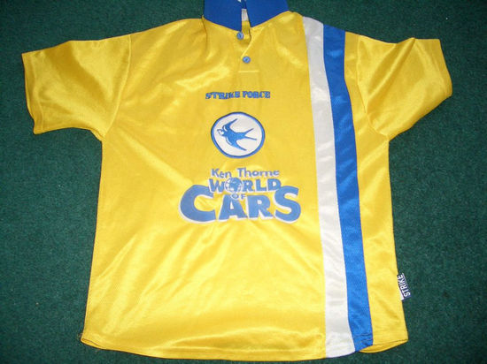 maglia di cardiff city 1997-1999 seconda divisa personalizza