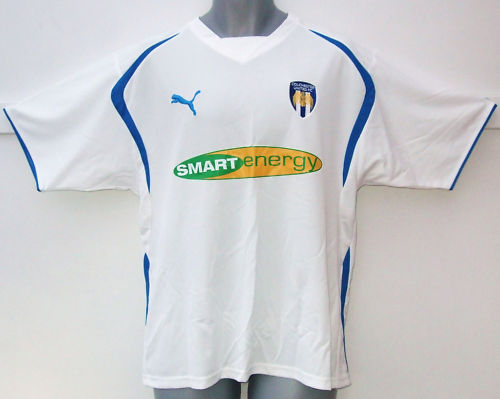 maglia di colchester united 2008-2009 terza divisa personalizza