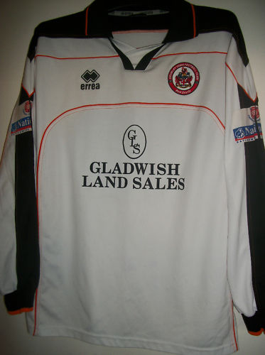 maglia di crawley town 2000-2001 a poco prezzo seconda divisa