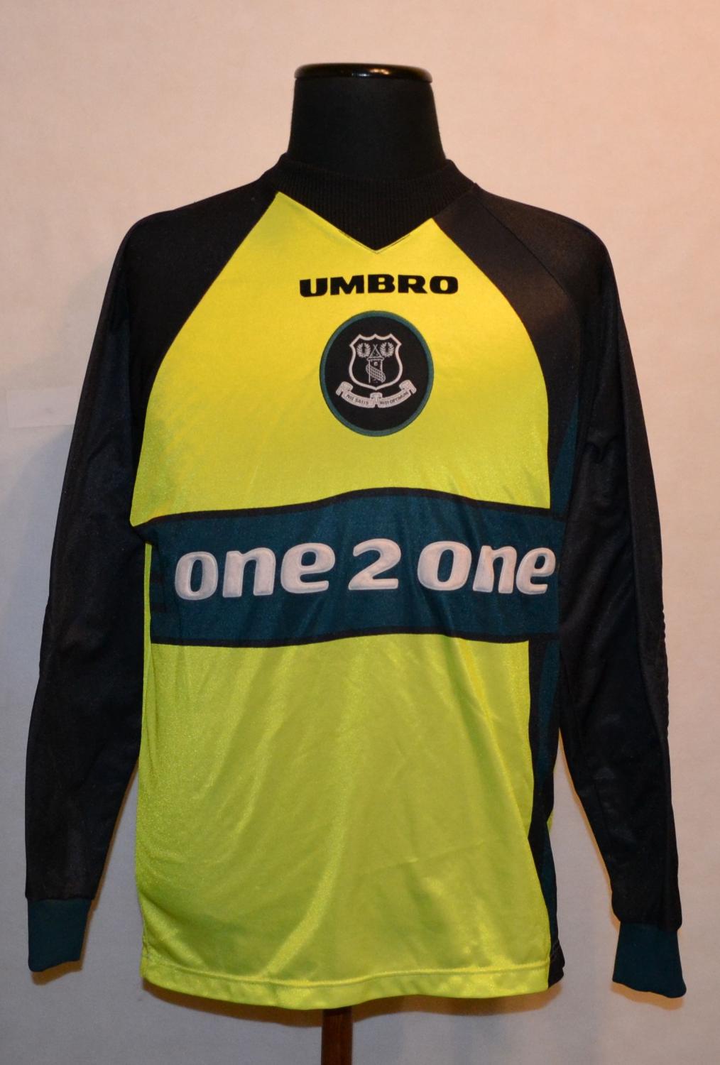 maglia di everton 1997-1998 portiere outlet