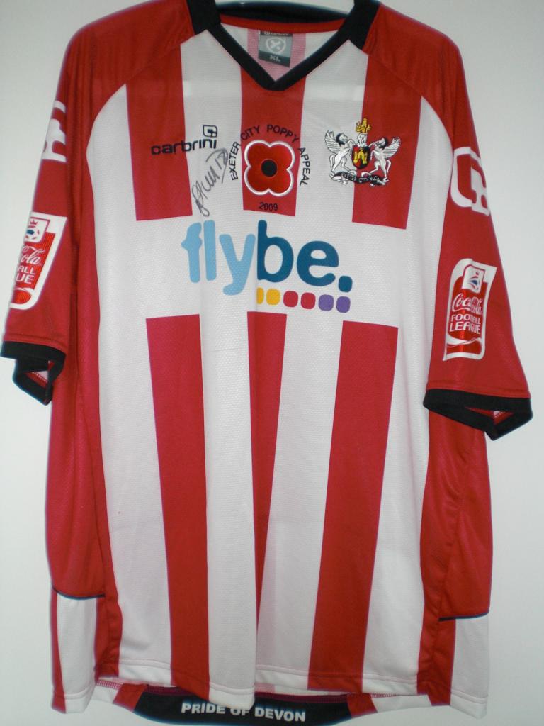 maglia di exeter city 2009-2010 speciale outlet
