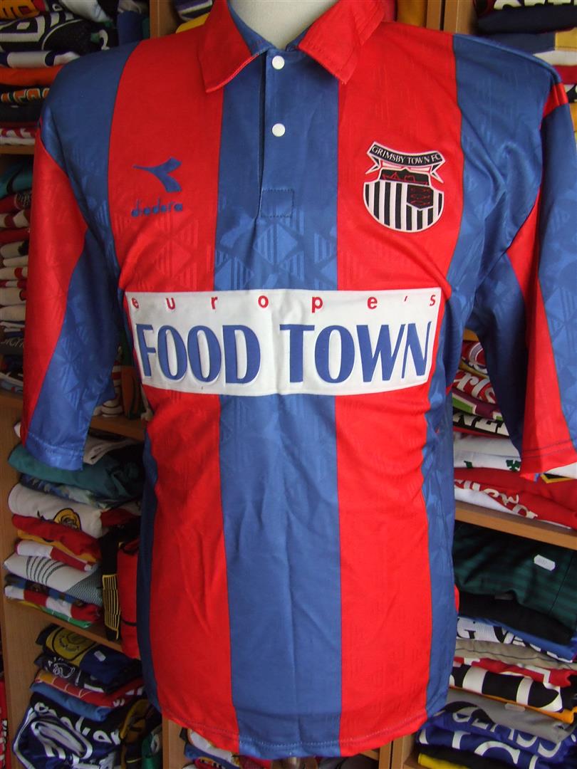 maglia di grimsby town fc 1995-1996 poco prezzo seconda divisa