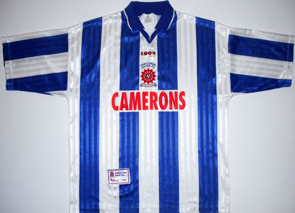 maglia di hartlepool united 1997-1998 poco prezzo prima divisa