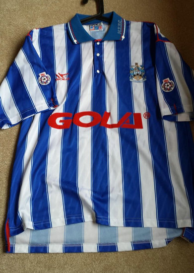 maglia di huddersfield town 1991-1993 poco prezzo prima divisa