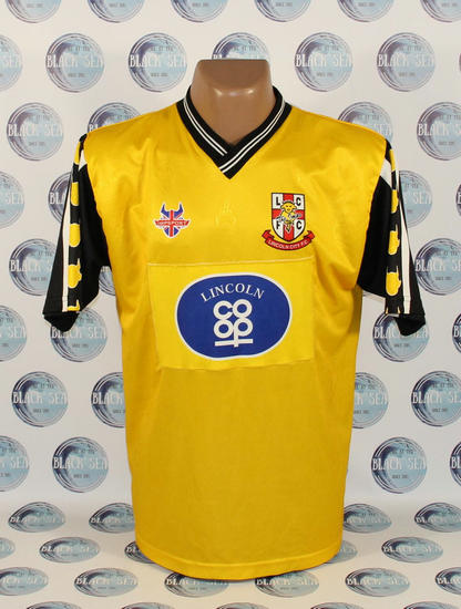 maglia di lincoln city 2001-2002 personalizza seconda divisa