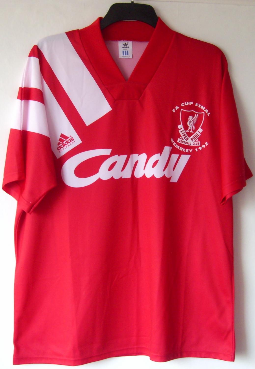 maglia di liverpool 1991-1992 personalizza prima divisa