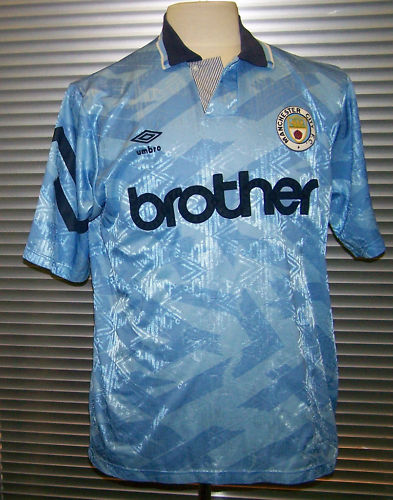 maglia di manchester city 1991-1993 prima divisa a poco prezzo