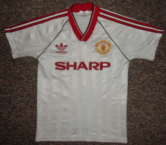 maglia di manchester united 1988-1990 seconda divisa a poco prezzo
