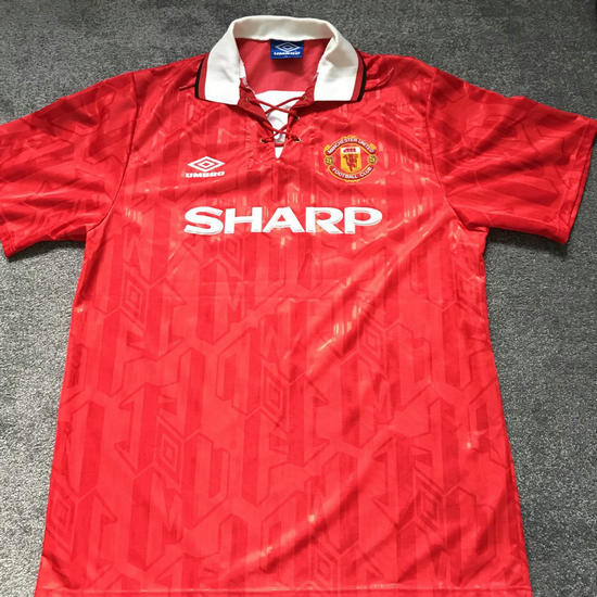 maglia di manchester united 1992-1994 personalizza prima divisa