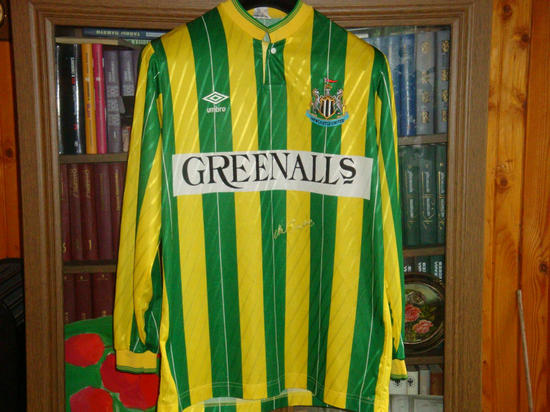 maglia di newcastle united 1988-1990 personalizza seconda divisa