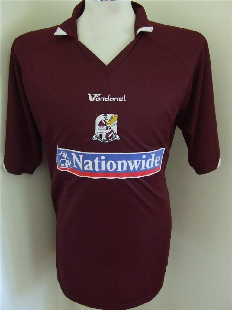 maglia di northampton town 2006-2007 personalizza prima divisa