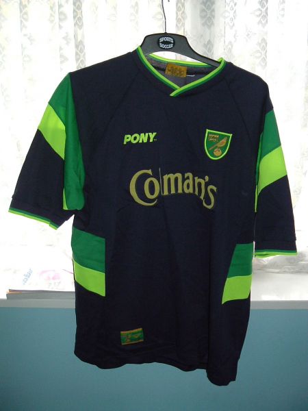 maglia di norwich city 1997-1998 seconda divisa a poco prezzo