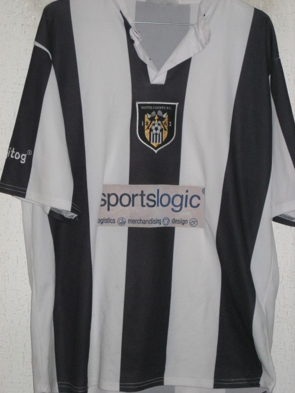 maglia di notts county 2000-2001 personalizza prima divisa