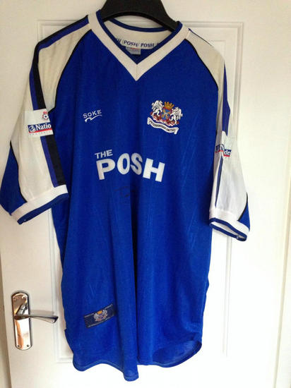 maglia di peterborough united 2000-2001 prima divisa a poco prezzo