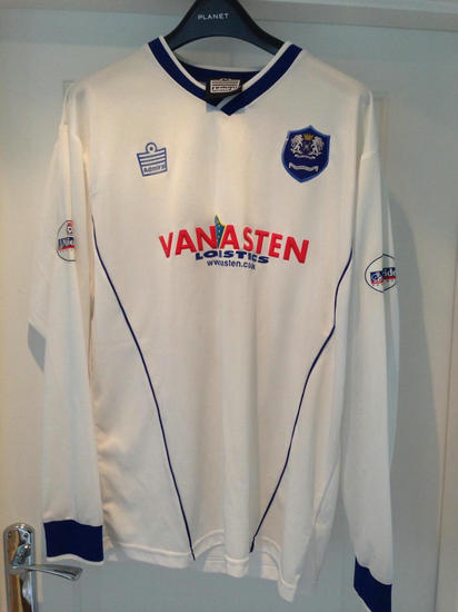maglia di peterborough united 2003-2004 personalizza seconda divisa