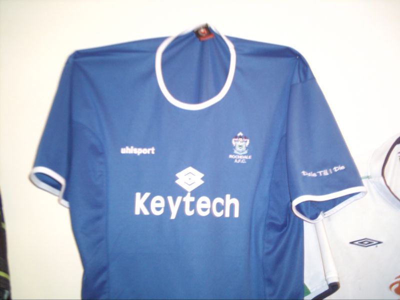 maglia di rochdale 2004-2005 personalizza prima divisa