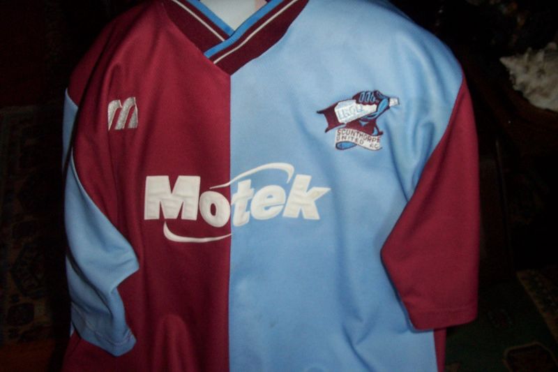 maglia di scunthorpe united 2000-2001 prima divisa a poco prezzo