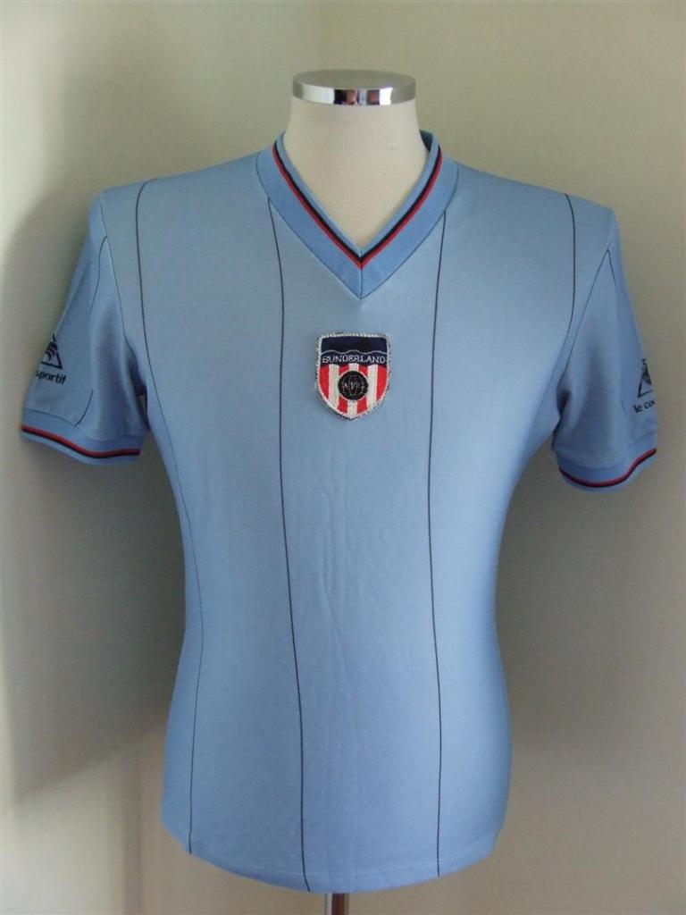 maglia di sunderland 1981-1983 seconda divisa personalizza