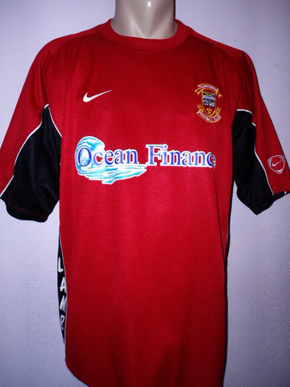 maglia di tamworth 2004-2006 prima divisa personalizza