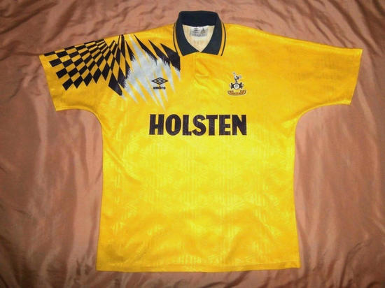 maglia di tottenham hotspur 1991-1995 a poco prezzo seconda divisa