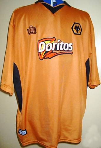 maglia di wolverhampton 2002-2004 prima divisa personalizza