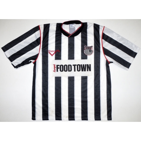 maglia grimsby town fc 1989-1990 prima divisa personalizza