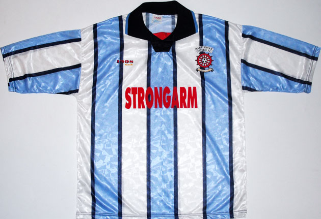 maglia hartlepool united 1995-1997 a poco prezzo prima divisa