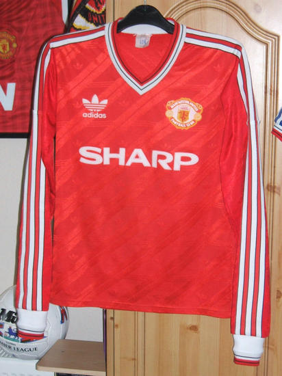 maglia manchester united 1986-1988 prima divisa poco prezzo