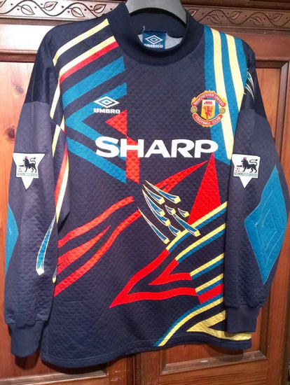 maglia manchester united 1992-1994 replica portiere