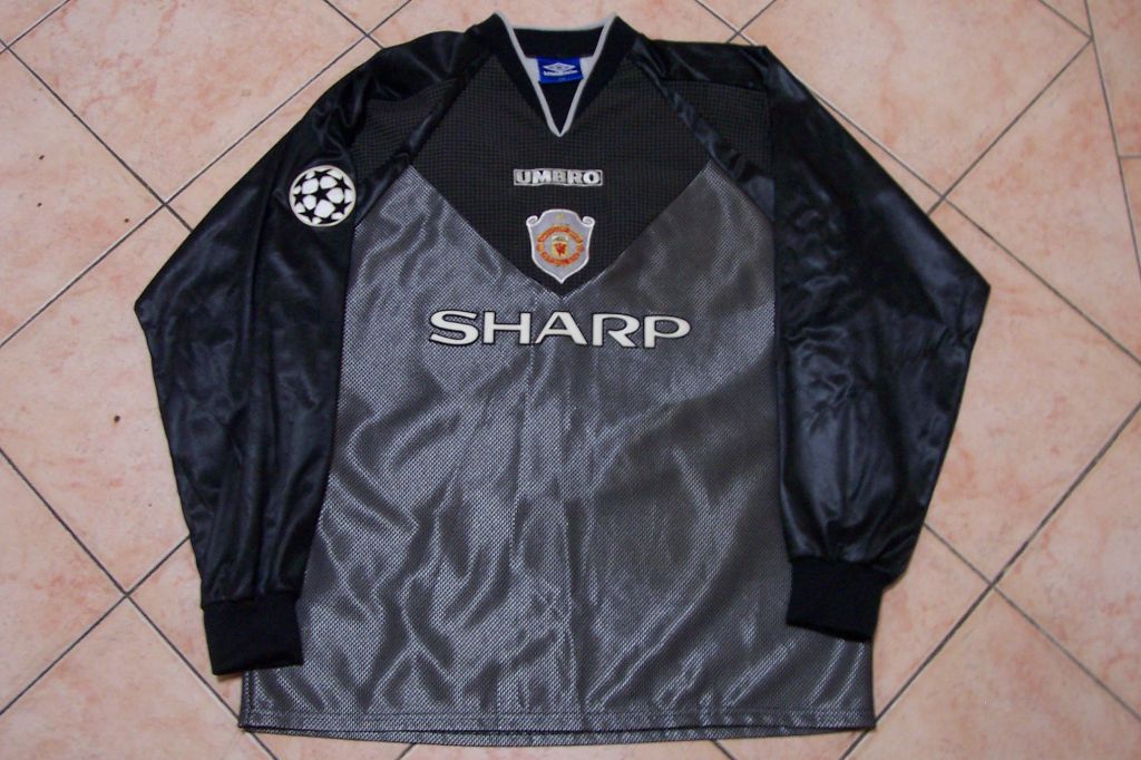 maglia manchester united 1997-1999 replica portiere