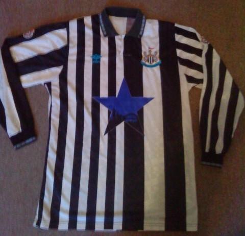 maglia newcastle united 1991-1993 prima divisa poco prezzo
