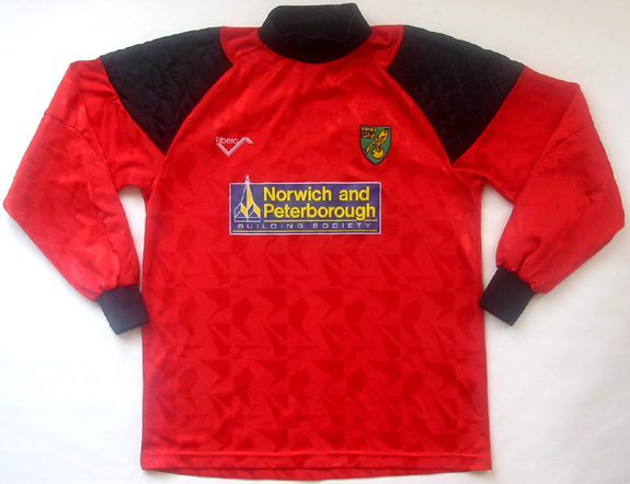 maglia norwich city 1992-1994 replica portiere