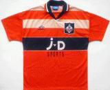 maglia oldham athletic 1995-1996 replica seconda divisa