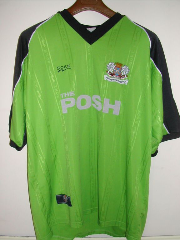 maglia peterborough united 2000-2001 seconda divisa poco prezzo