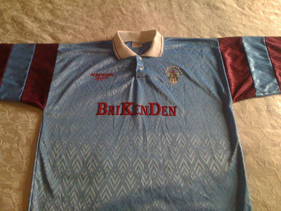 maglia scunthorpe united 1992-1994 replica prima divisa