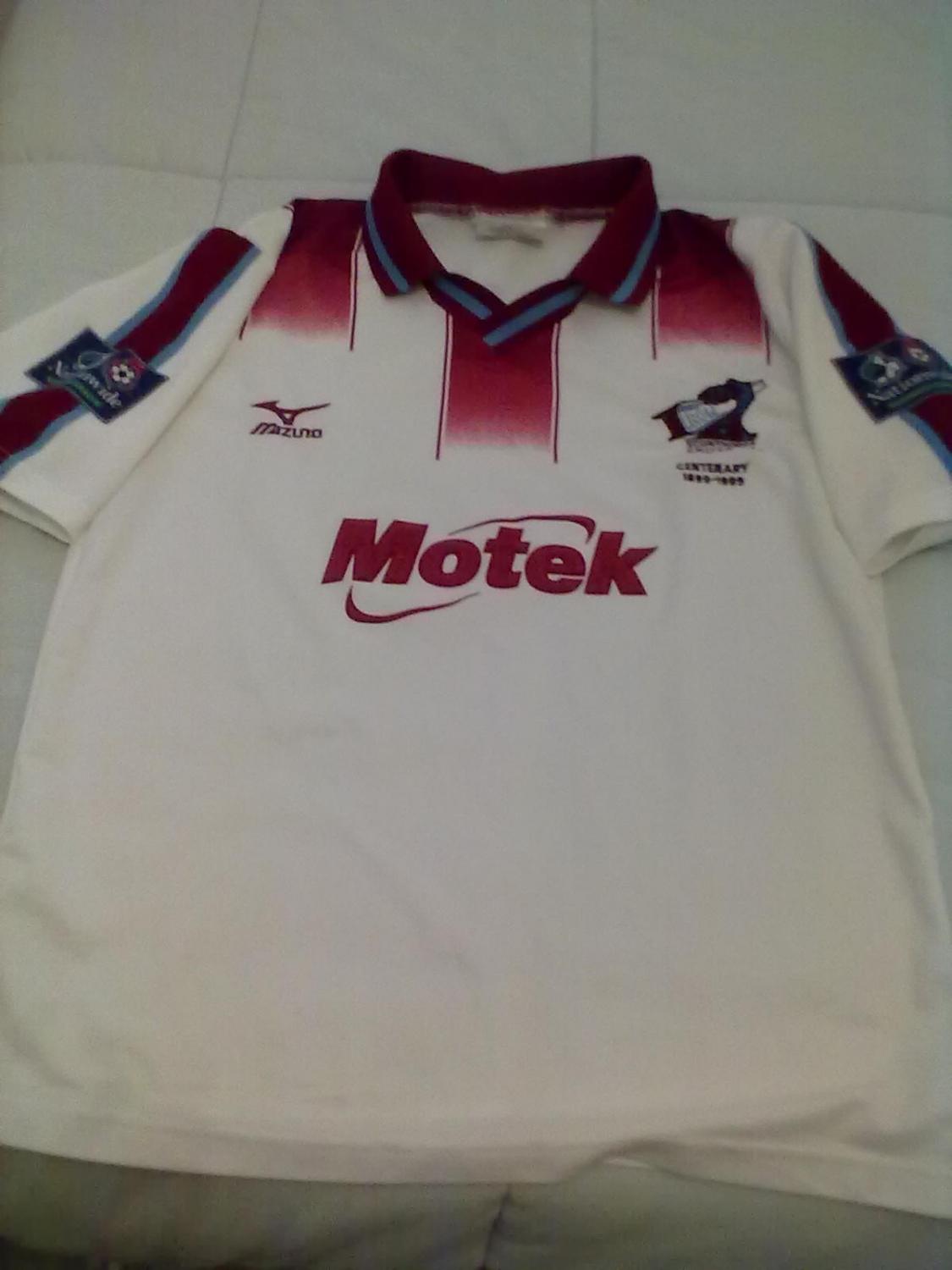 maglia scunthorpe united 1999-2000 seconda divisa poco prezzo