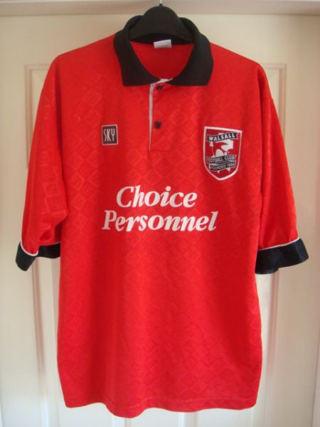 maglia walsall 1995-1996 prima divisa outlet